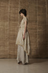 Mutedance 25 Spring/Summer Large V Flower Bud Dress MD-MD25SS08-BEIGE MD25SS07